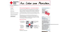Desktop Screenshot of drk-mueggelspree.de